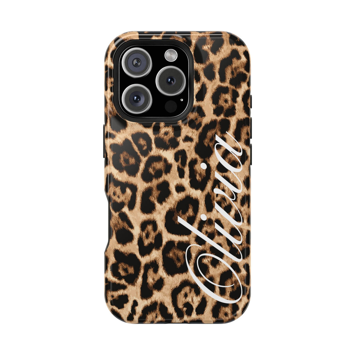 Custom Classic Leopard iPhone Case