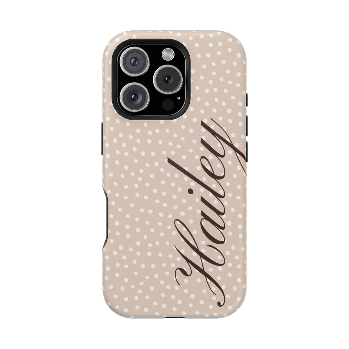 Custom Vanilla Dots iPhone Case