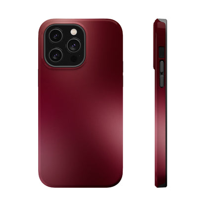 Burgundy Aura iPhone Case