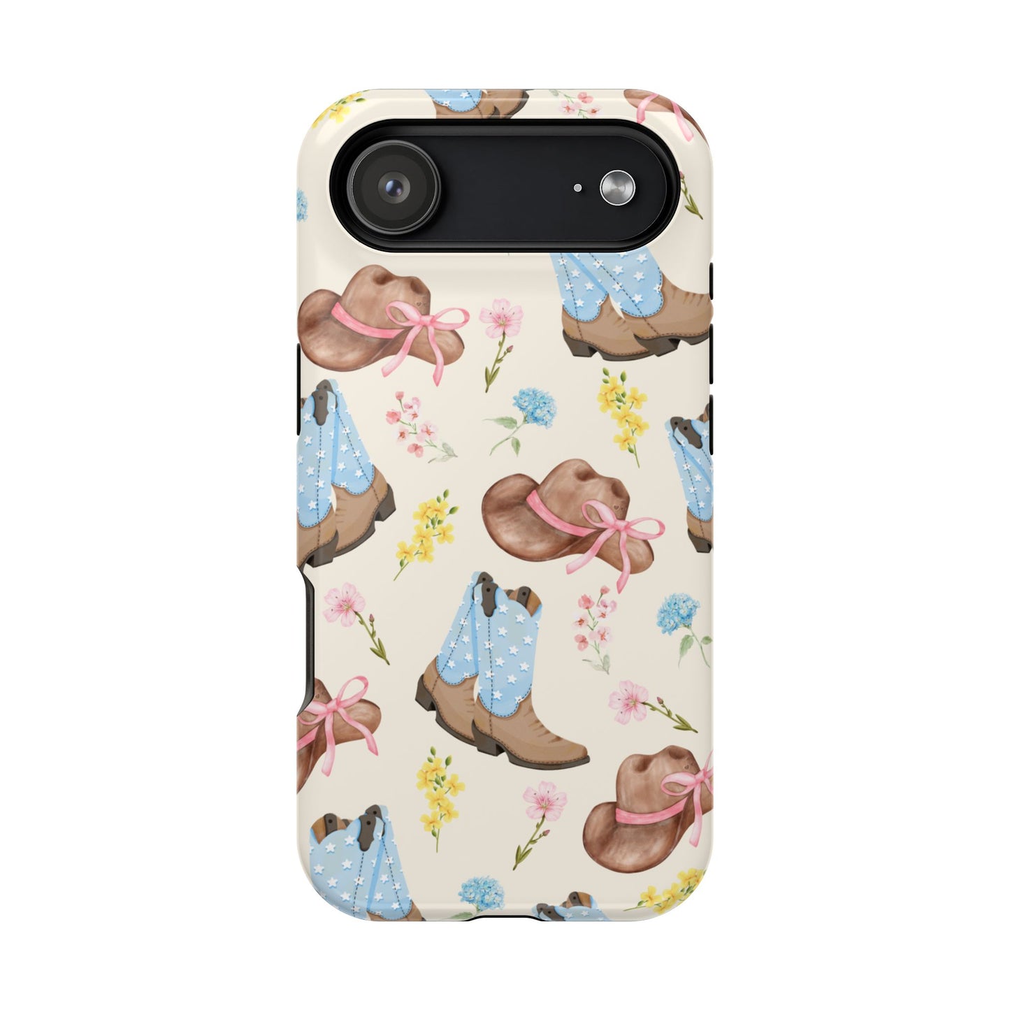 Floral Cowgirl iPhone Case