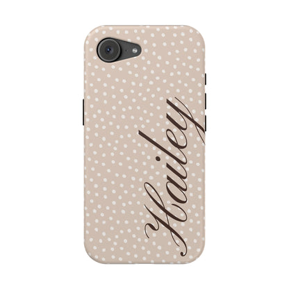 Custom Vanilla Dots iPhone Case