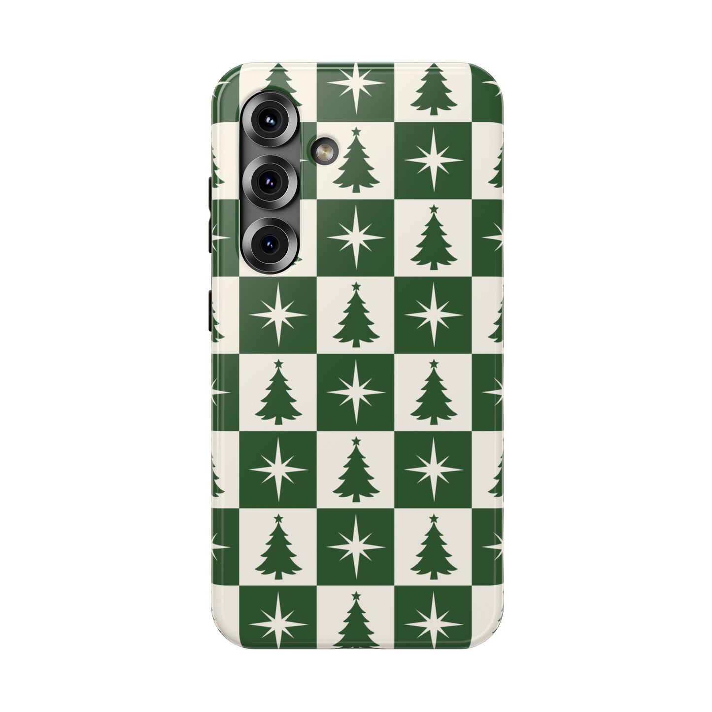 Evergreen Check Samsung Case