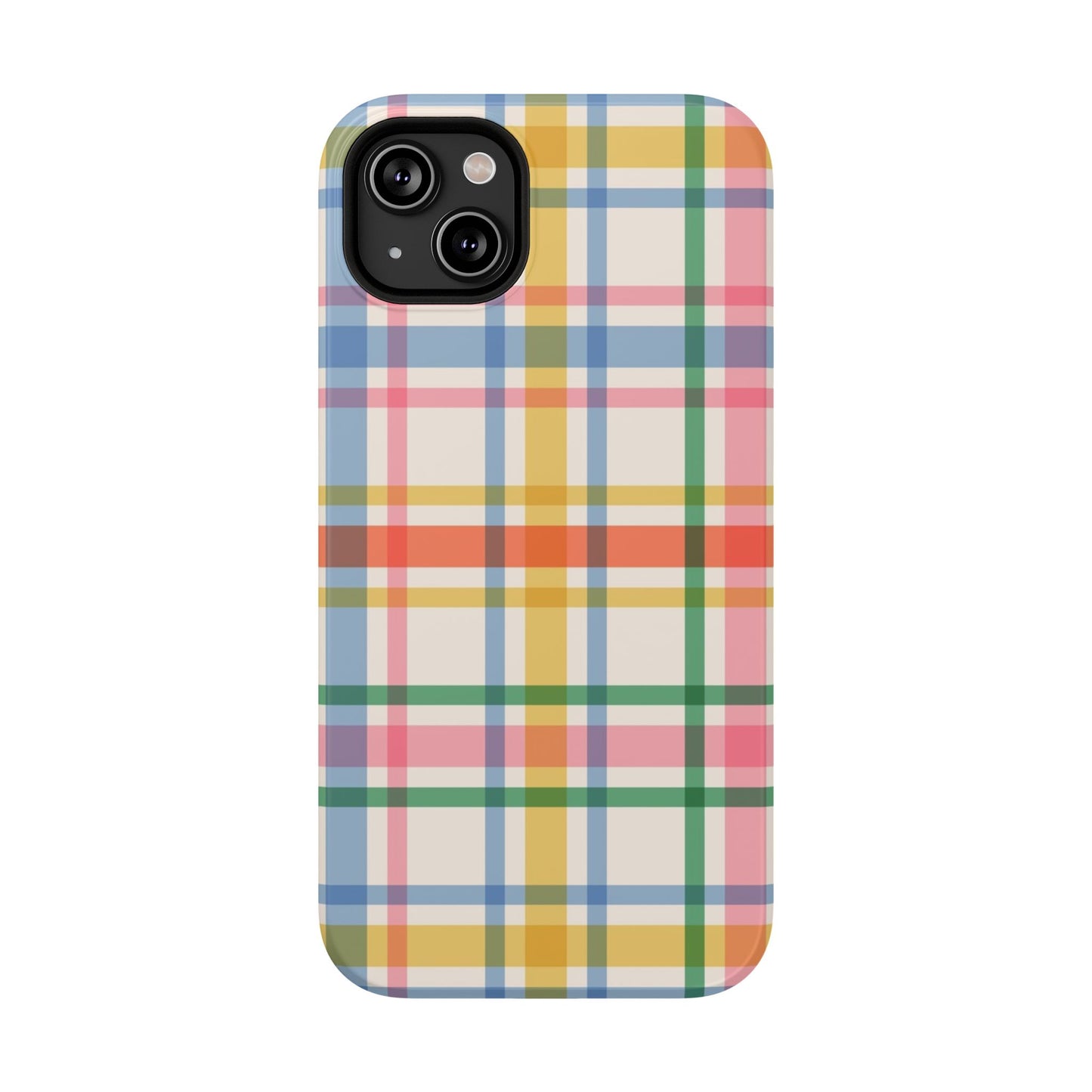 Retro Plaid iPhone Case