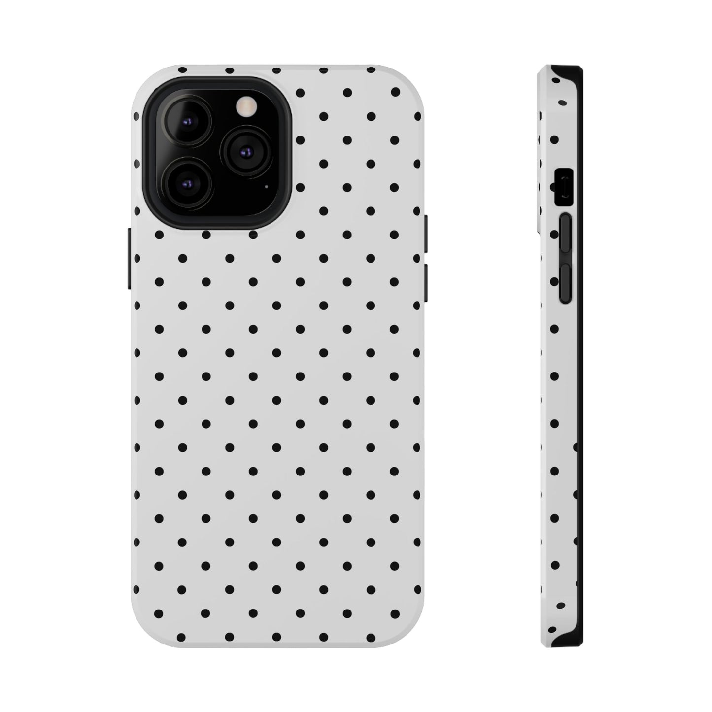 Black Mini Dots iPhone Case