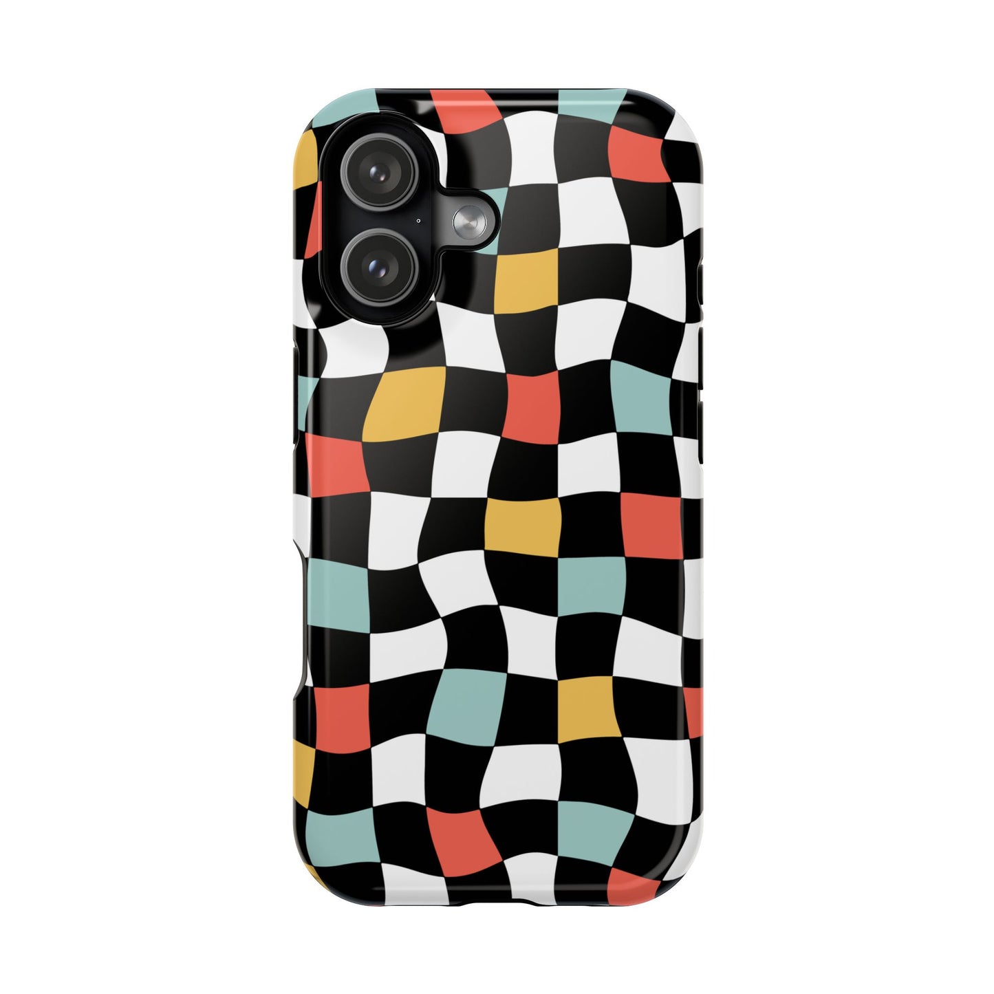 Retro Check iPhone Case