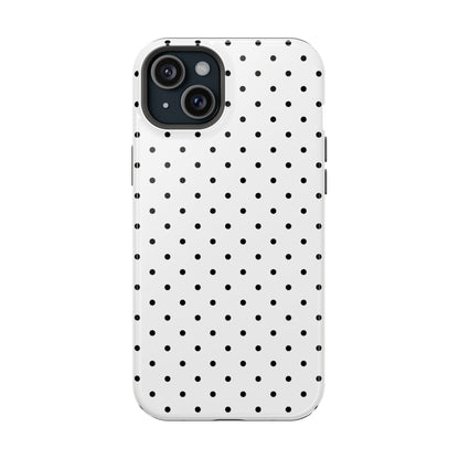 Black Mini Dots iPhone Case