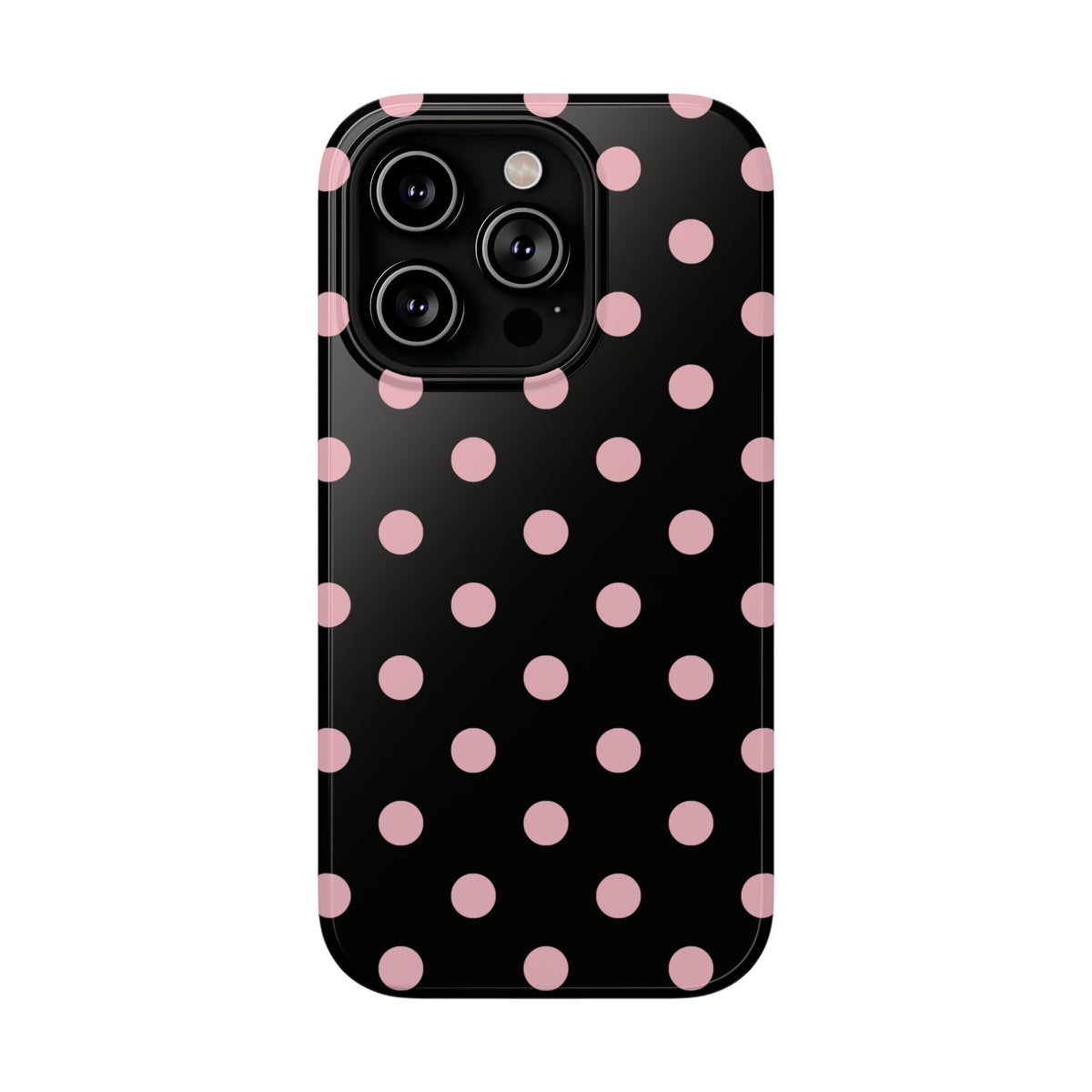 Sweet Midnight Polka Dots iPhone Case
