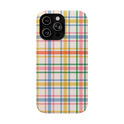 Retro Plaid iPhone Case