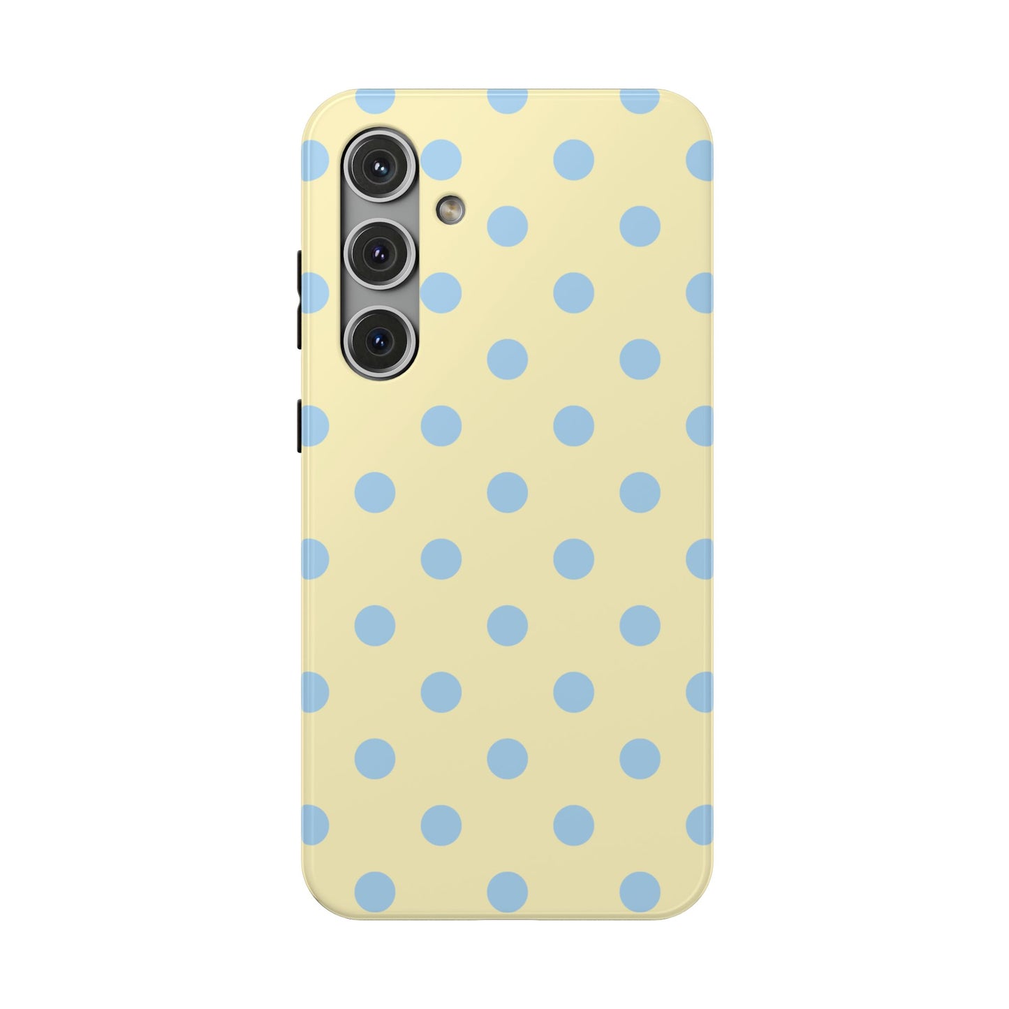 Lemon Sky Polka Dots Samsung Case