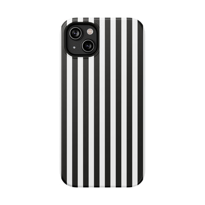 Noir Stripes iPhone Case