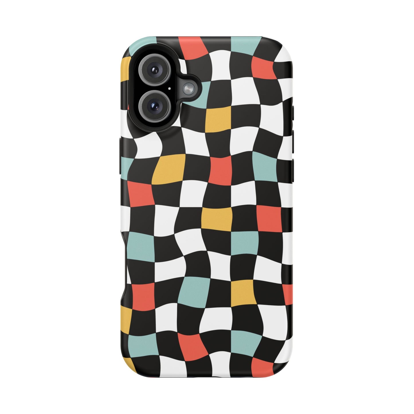 Retro Check iPhone Case