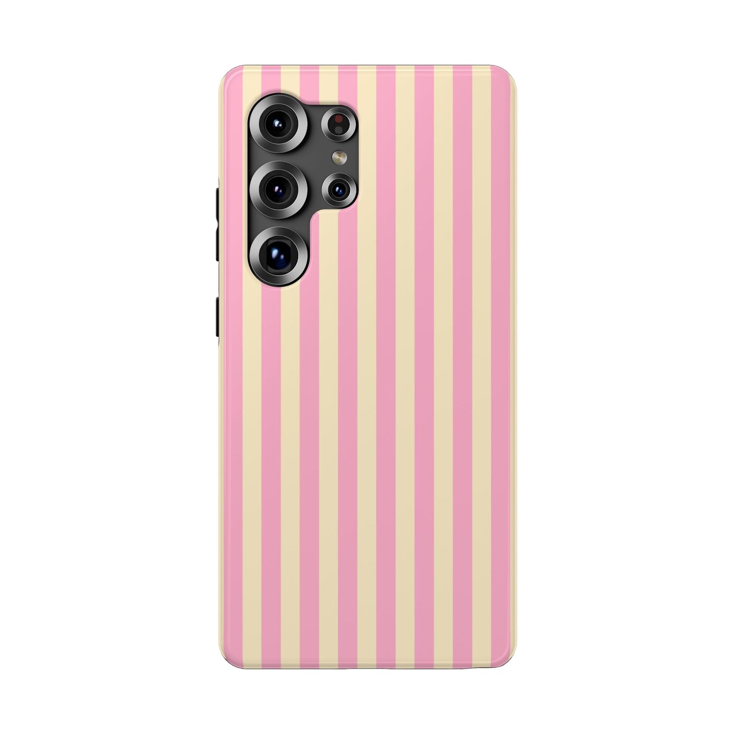 Lemon Sugar Stripes Samsung Case