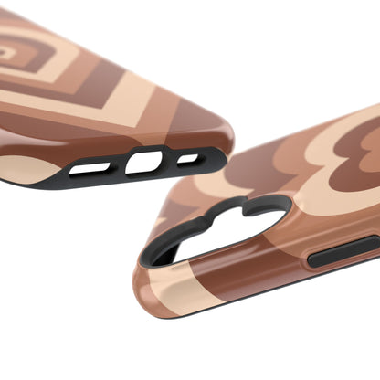 Choco Hearts iPhone Case