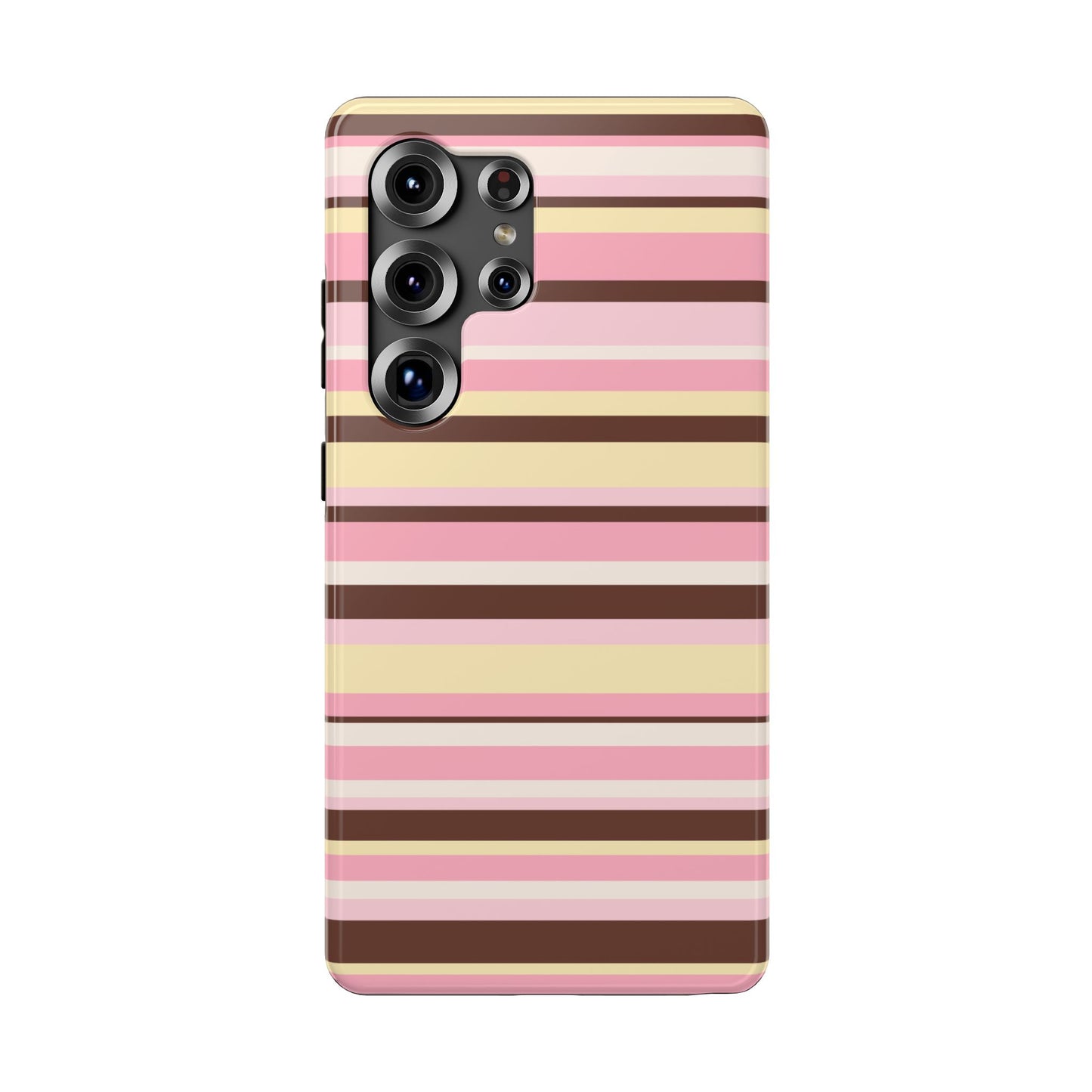 Sunday Latte Stripes Samsung Case