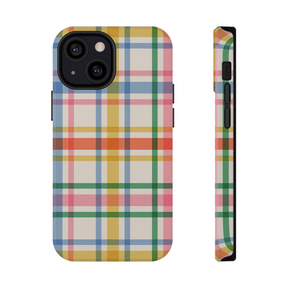 Retro Plaid iPhone Case