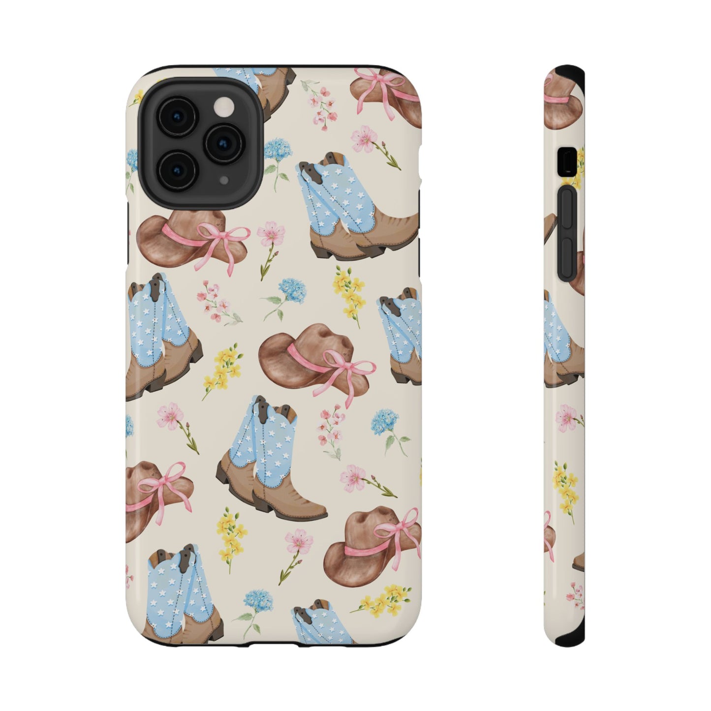 Floral Cowgirl iPhone Case
