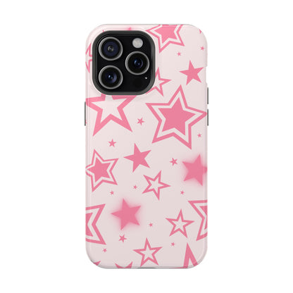 Hot Pink Stardust iPhone Case