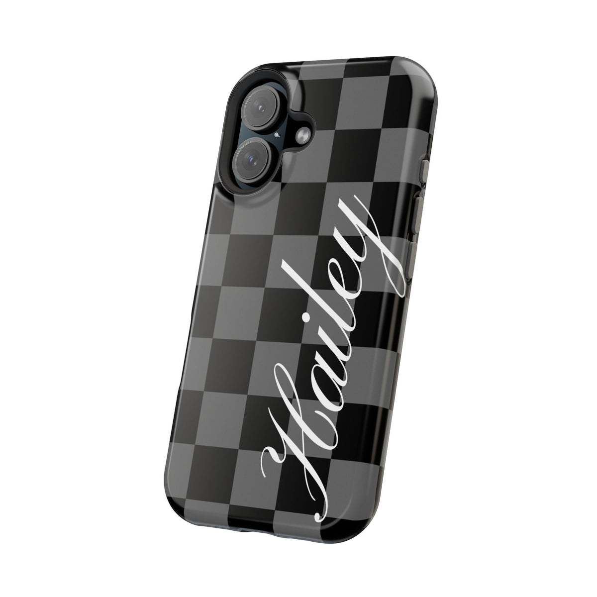 Custom Twilight Checkered iPhone Case
