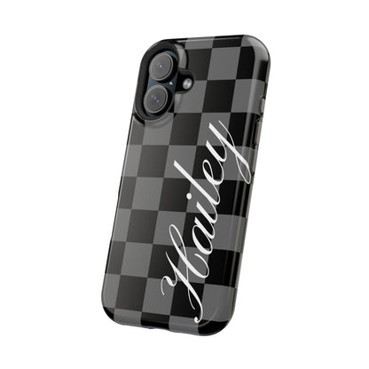 Custom Twilight Checkered iPhone Case