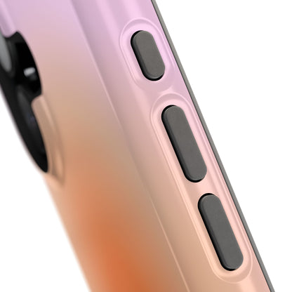 Orange & Purple Aura iPhone Case