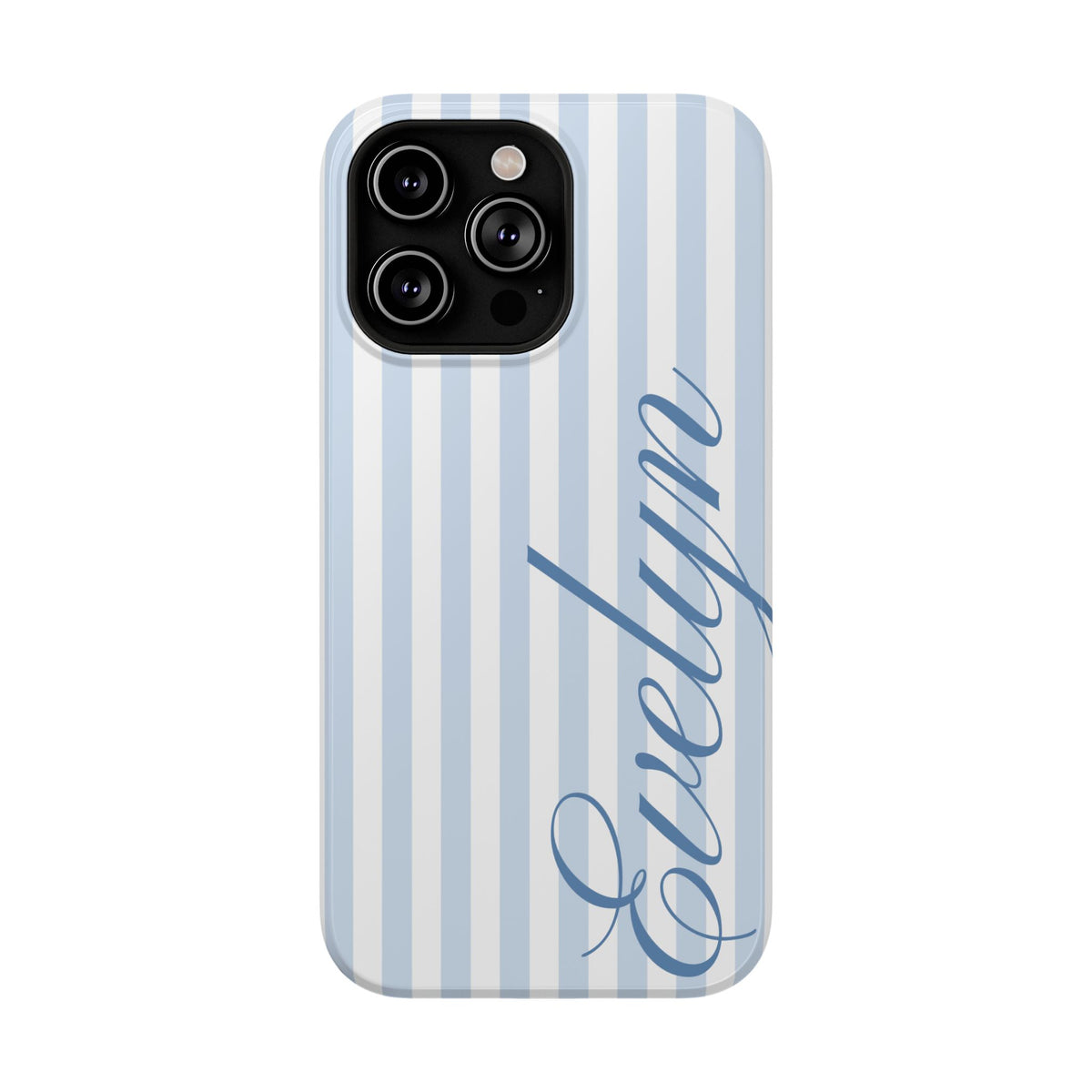 Personalized Blue Beau iPhone Case
