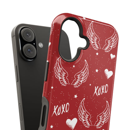 Y2K Red Angels iPhone Case