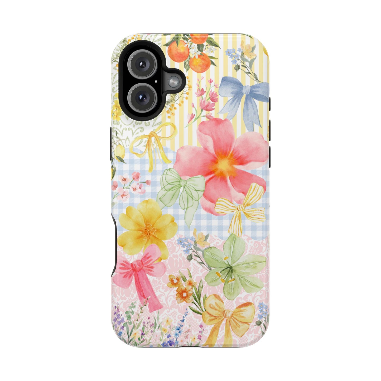 Garden Party Collage iPhone Case