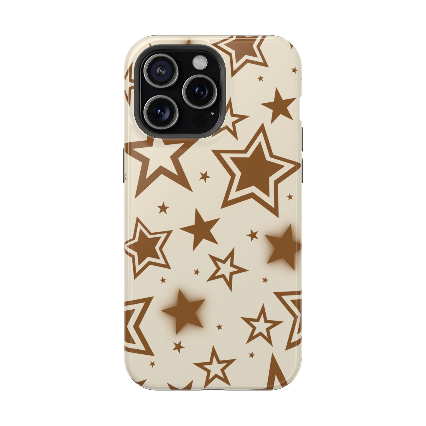 Brown Stardust iPhone Case