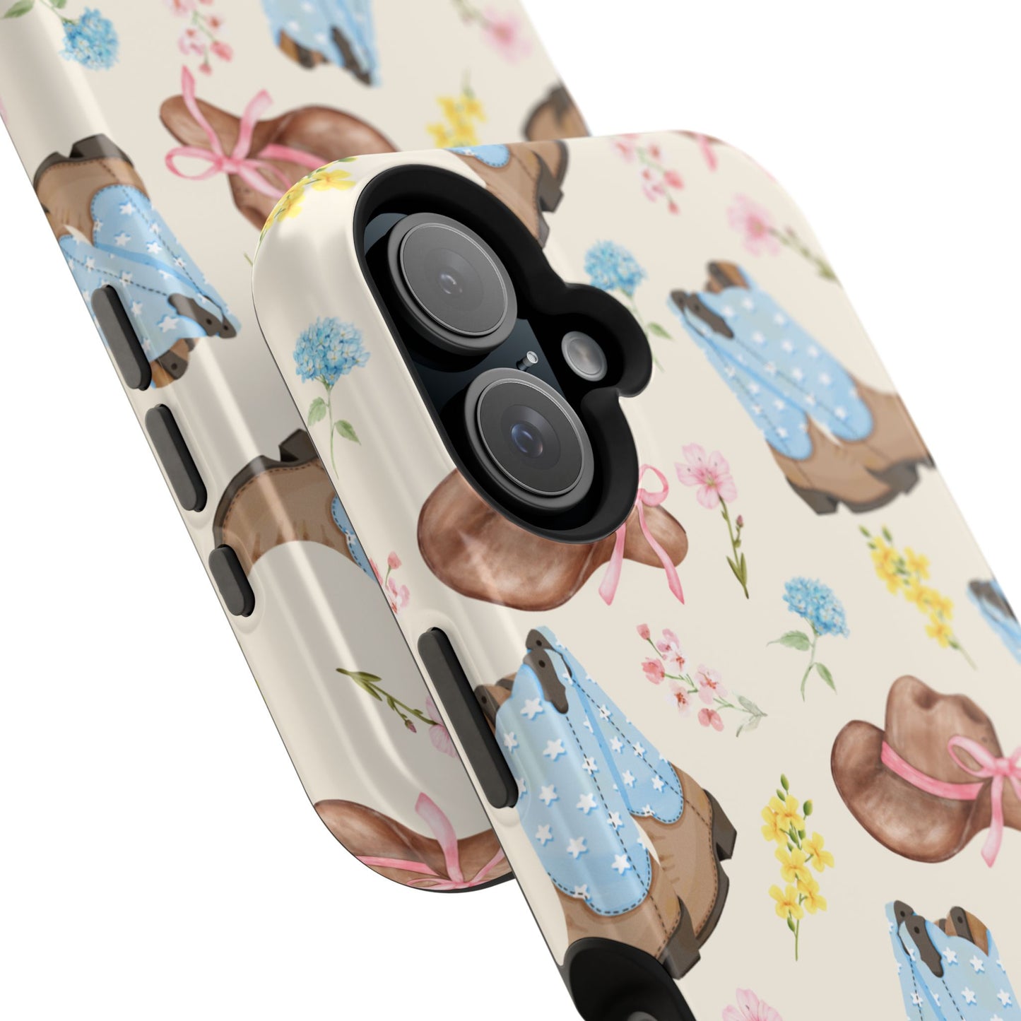 Floral Cowgirl iPhone Case