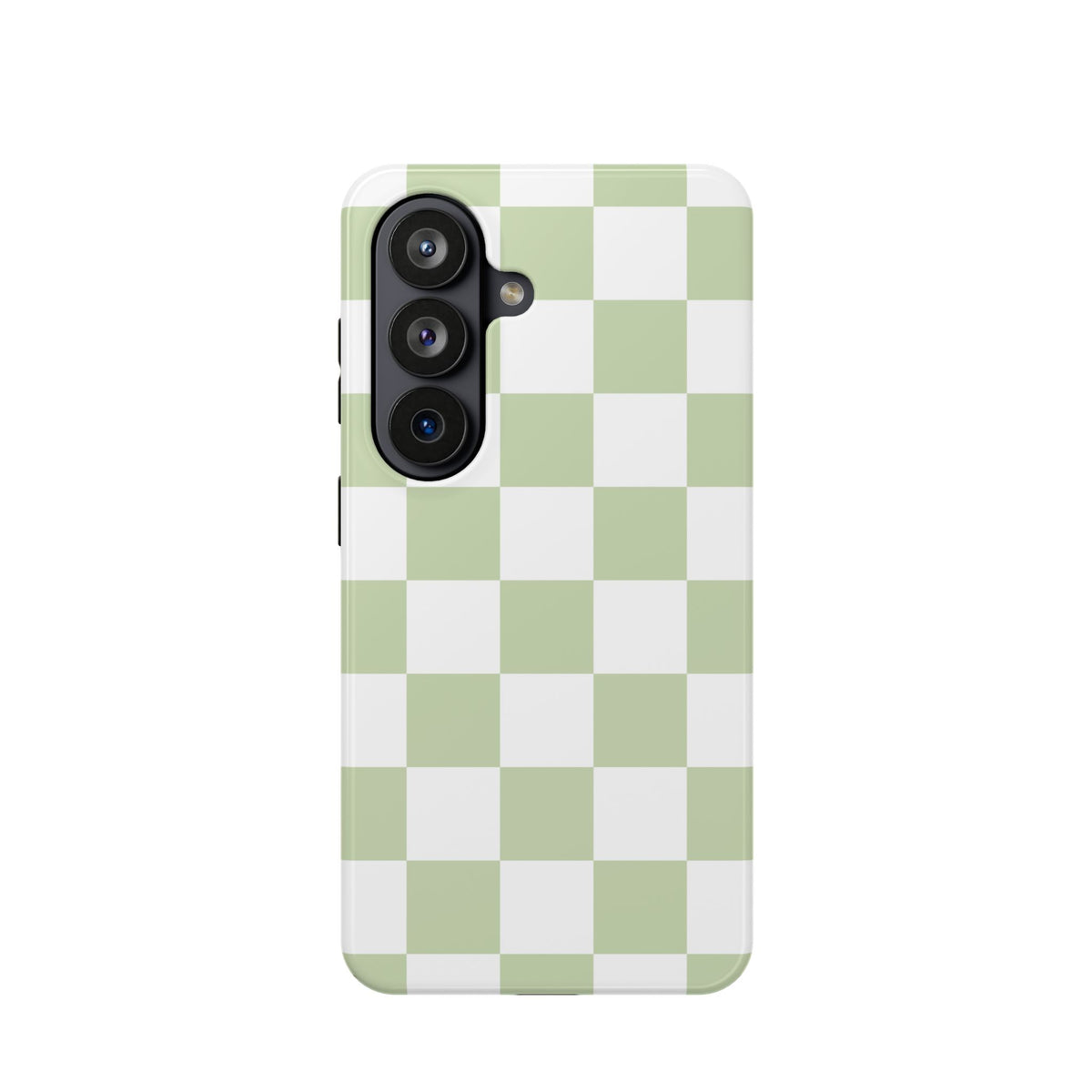 Pastel Green Checkered Samsung Case
