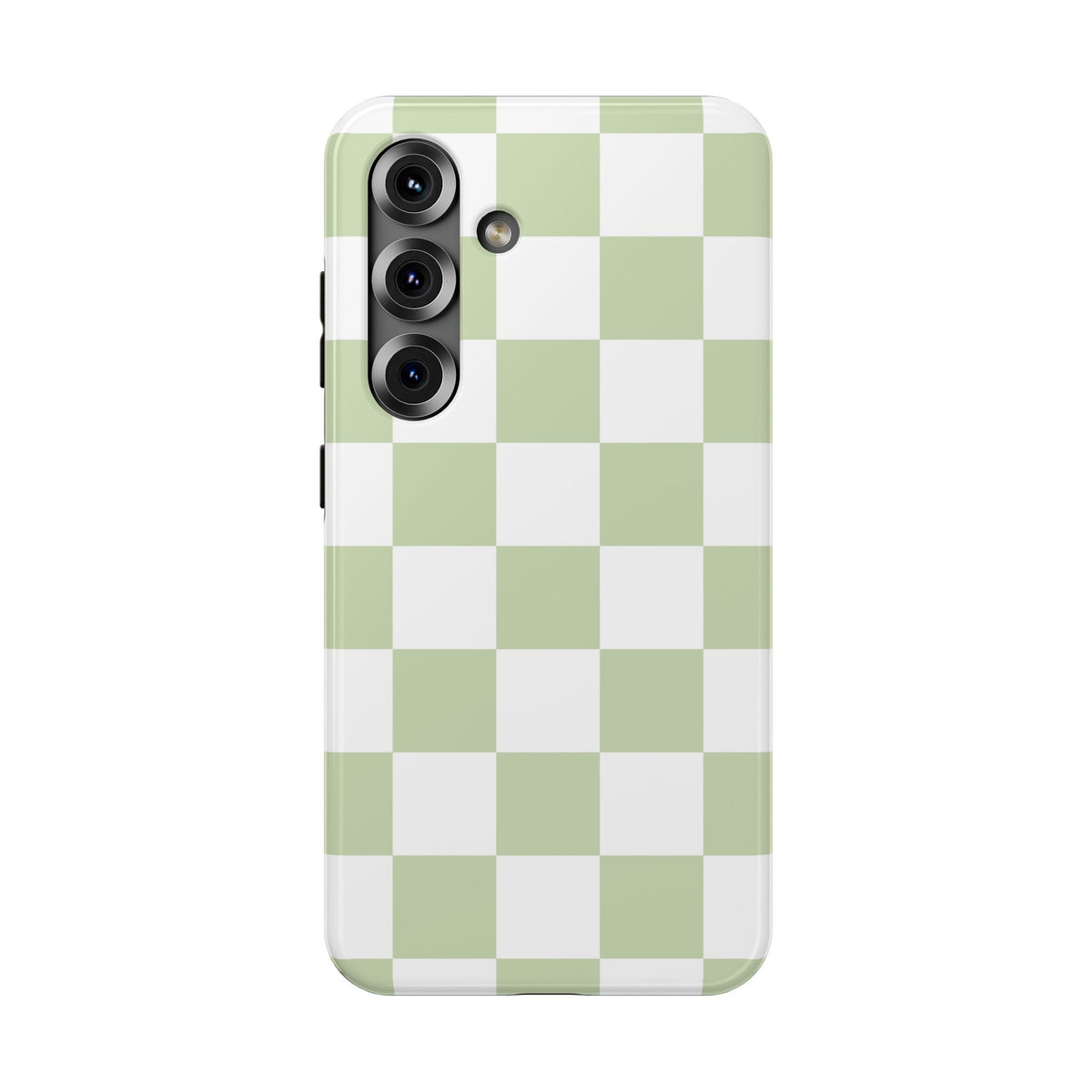Pastel Green Checkered Samsung Case