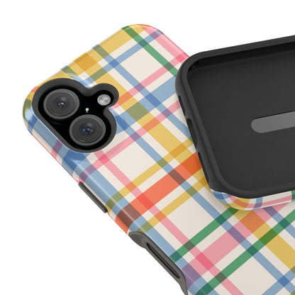 Retro Plaid iPhone Case