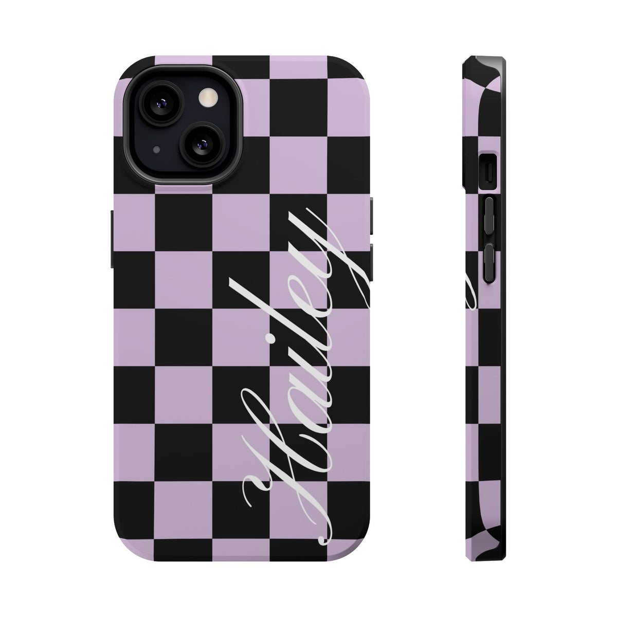 Custom Witchy Checkered iPhone Case