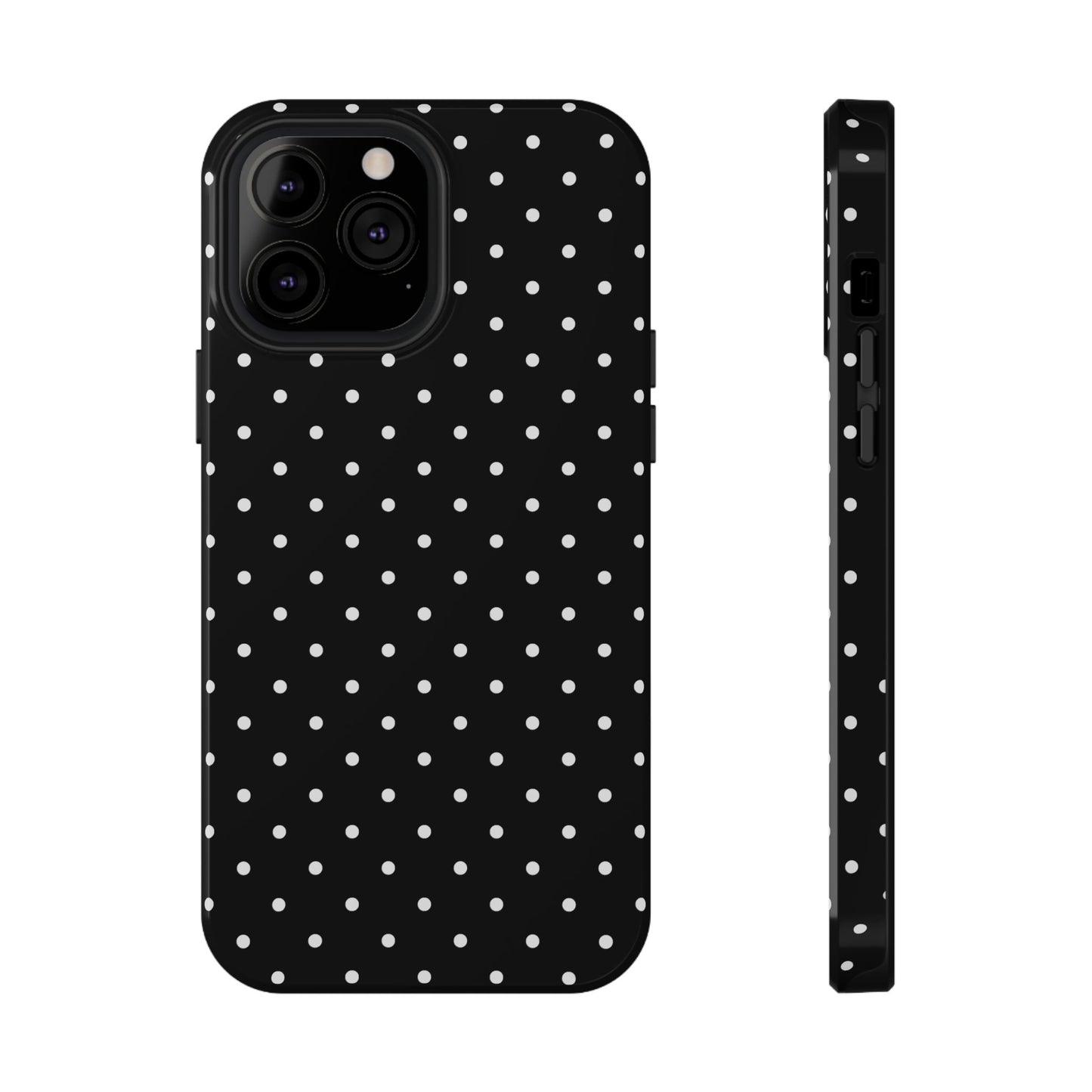 White Mini Dots iPhone Case