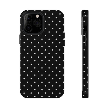 White Mini Dots iPhone Case