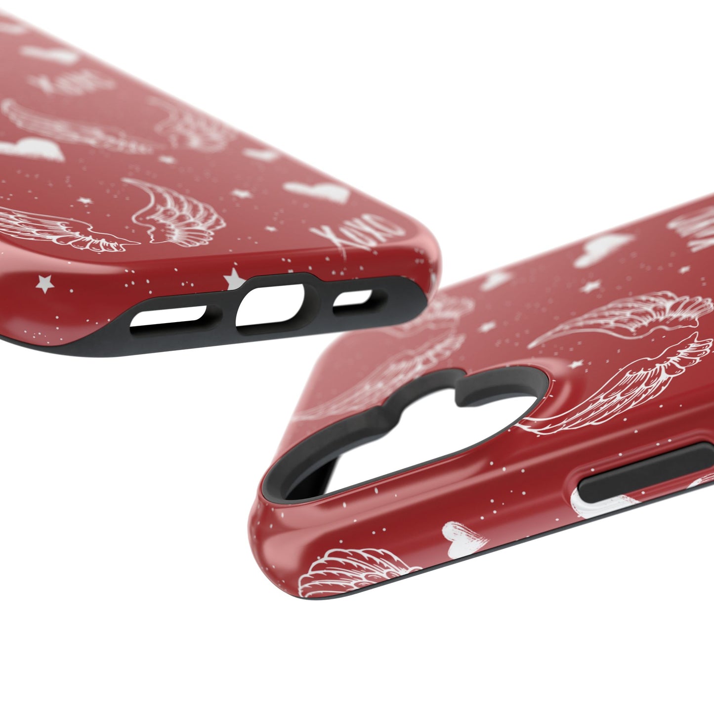 Y2K Red Angels iPhone Case