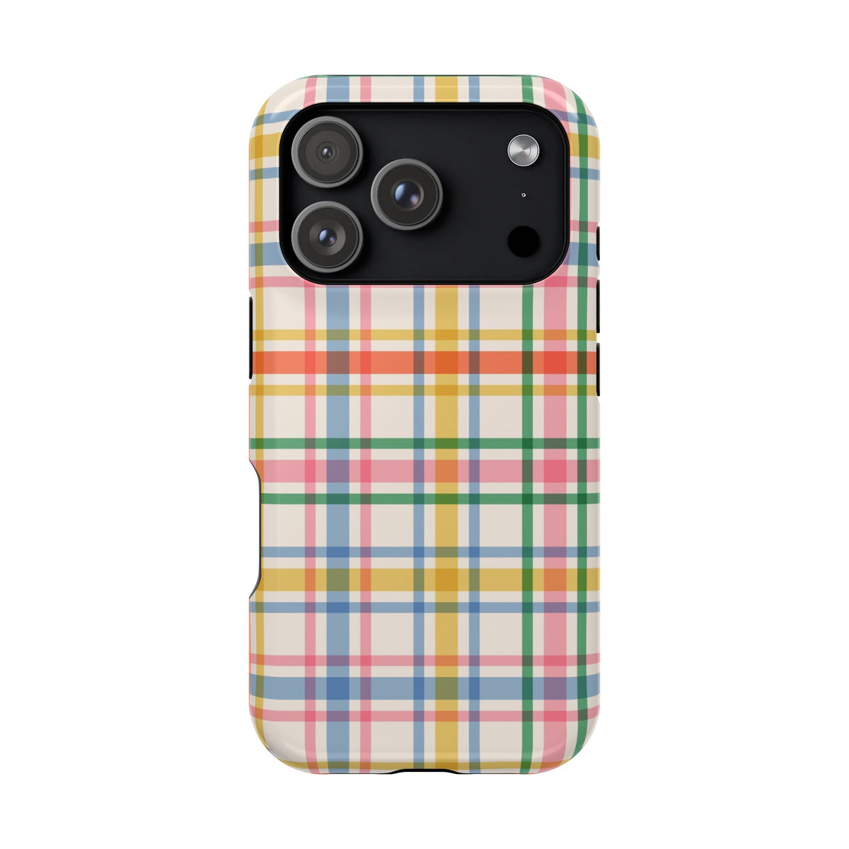 Retro Plaid iPhone Case