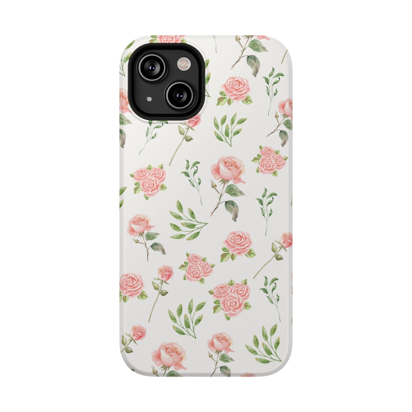 Pink Vintage Roses iPhone Case
