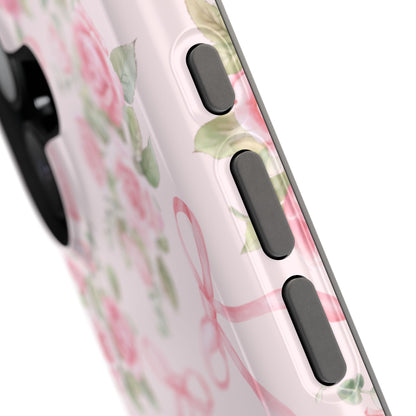 Bows & Roses iPhone Case