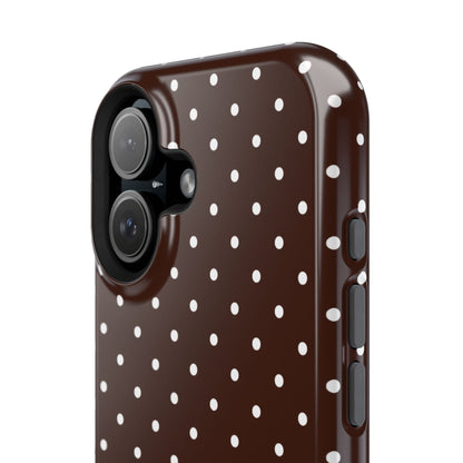 Mocha Mini Dots iPhone Case