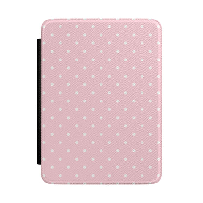 Pink Candy Mini Dots Kindle Case