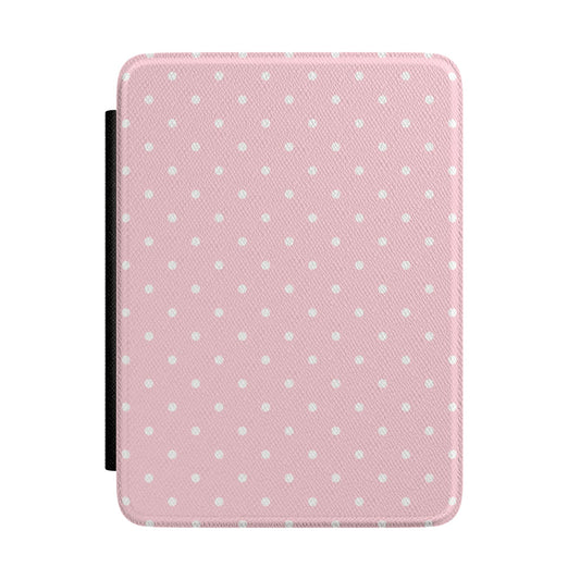 Pink Candy Mini Dots Kindle Case