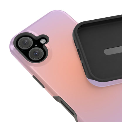 Orange & Purple Aura iPhone Case
