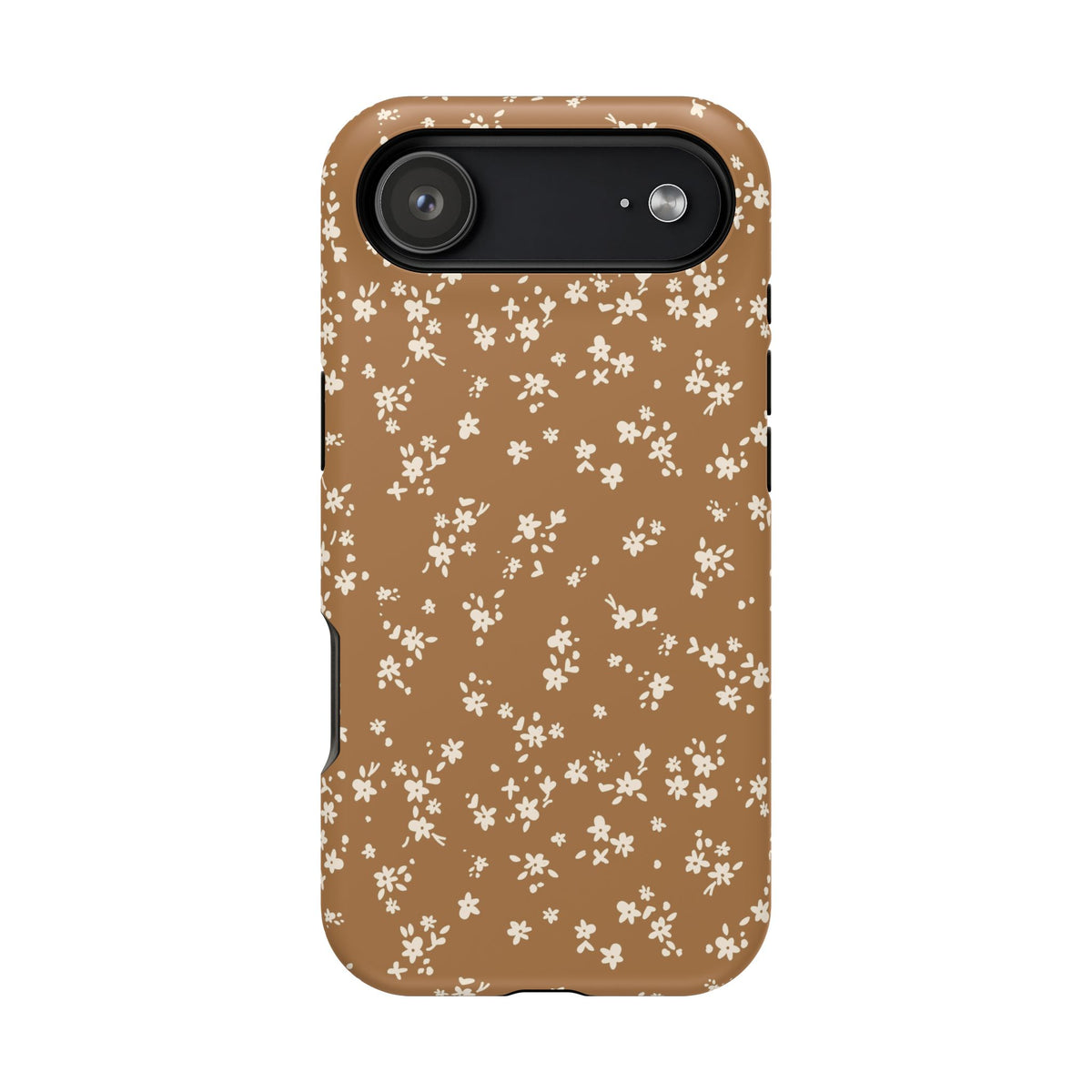 Toffee Ditsy Floral iPhone Case