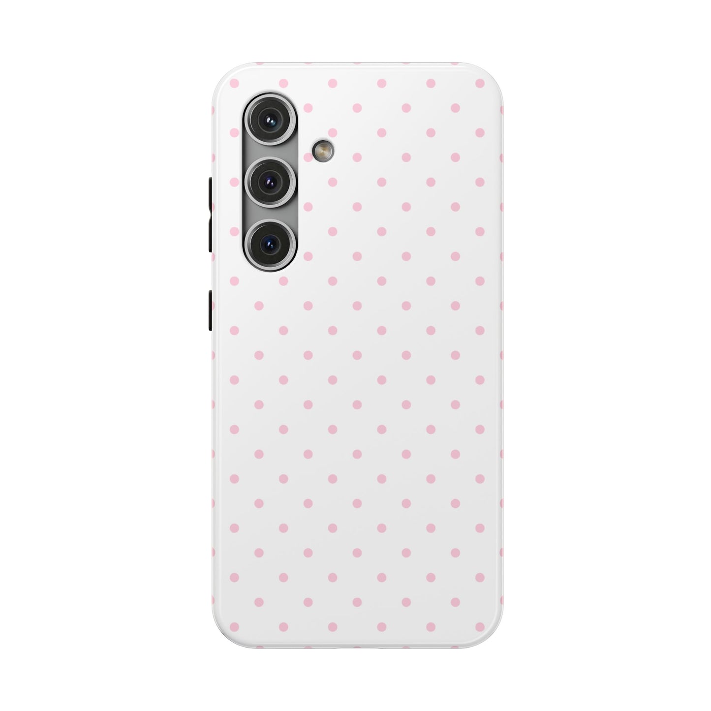 Pink Clouds Mini Dots Samsung Case
