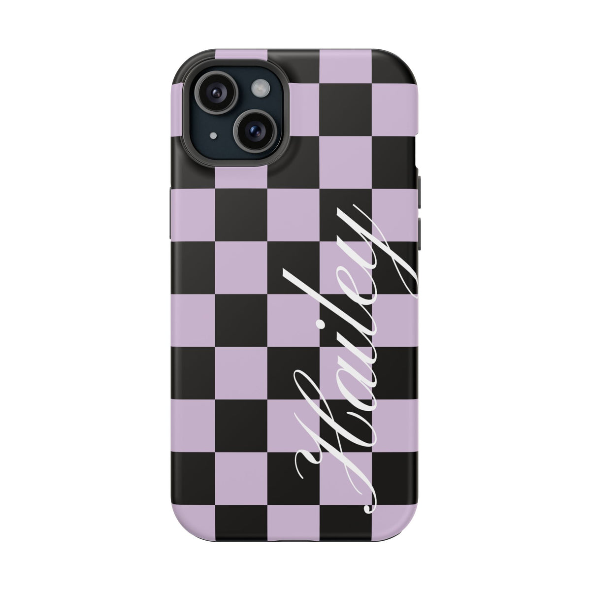 Custom Witchy Checkered iPhone Case