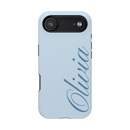 Custom Blue iPhone Case