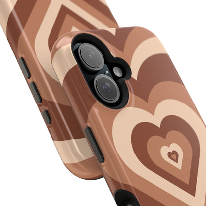 Choco Hearts iPhone Case