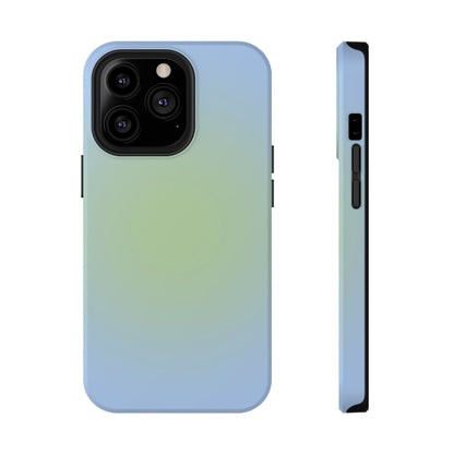 Blue & Green Aura iPhone Case