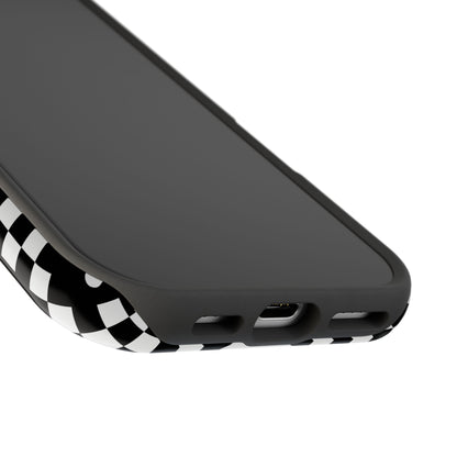 Checkerboard Daisy iPhone Case from Stella Cases
